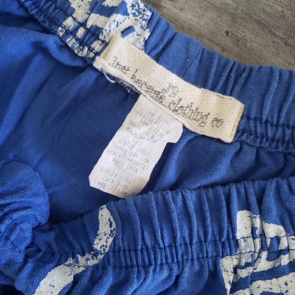 Blue White JB Beach Vacation Dad Short